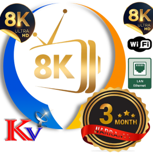 SERVICE 8K IPTV 3 MOIS